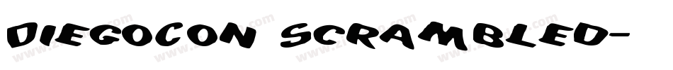 DiegoCon Scrambled字体转换